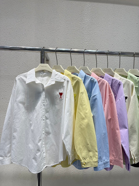 WANWAN Collar Down Formal Shirts